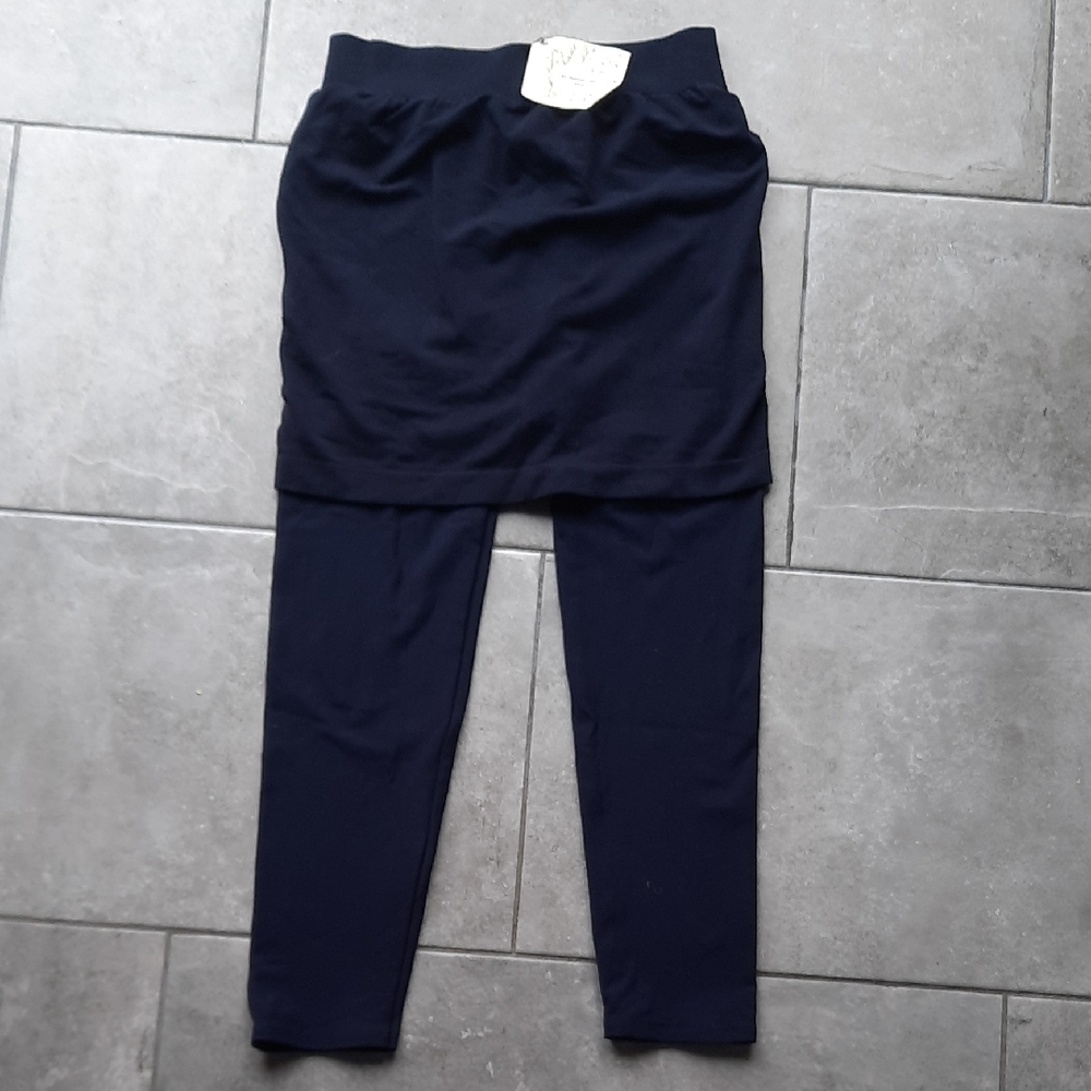Stylish Kids Navy Skort Leggings